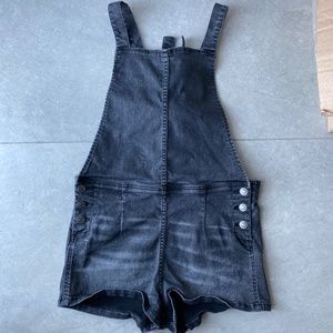 Free People Short Overalls